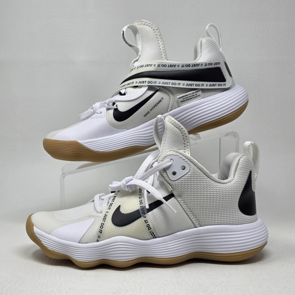 Nike React Hyperset White/Gum Buttons Mens Size 6/Womens Size 7.5 CI2955-100 New - Picture 3 of 10